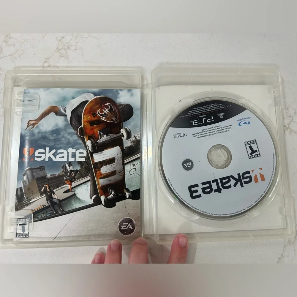 PS3 PlayStation 3 Skate Skateboarding Video Game